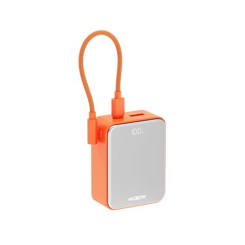 Univerzalna Back Up Baterija Moxom MX-PB195 Mini fast 22.5W Type C - lightning 10000mAh narandzasti (MS).