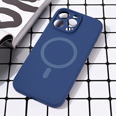 Zastitna maska (futrola) Magsafe Pure color - iPhone 16 Pro Max 6.9 plava.