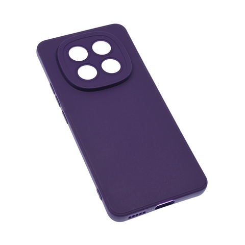 Zastitna maska (futrola) Teracell Giulietta - Xiaomi Redmi Note 15 5G (EU) mat tamno ljubicasta.