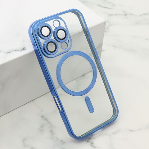 Zastitna maska (futrola) CAMERA PROTECT MagSafe - iPhone 16 Pro (6.3) plava (MS).