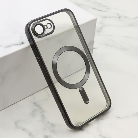 Zastitna maska (futrola) CAMERA PROTECT MagSafe - iPhone 16e/17e (6.1) crna (MS).