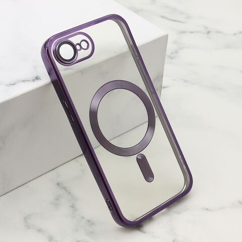 Zastitna maska (futrola) CAMERA PROTECT MagSafe - iPhone 16e/17e (6.1) ljubicasta (MS).