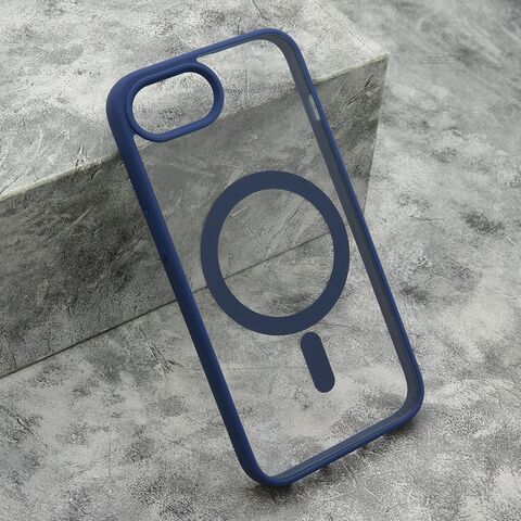 Zastitna maska (futrola) BORDER MagSafe - iPhone 16e/17e (6.1) plava (MS).