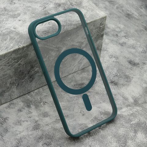 Zastitna maska (futrola) BORDER MagSafe - iPhone 16e/17e (6.1) zelena (MS).