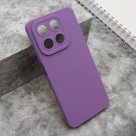 Zastitna silikonska maska (futrola) Pro Camera - Huawei Honor X7d/Honor Smart 400 4G ljubicasta (MS).