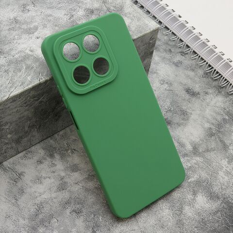 Zastitna silikonska maska (futrola) Pro Camera - Huawei Honor X7d/Honor Smart 400 4G tamno zelena (MS).