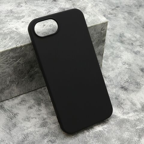 Zastitna maska (futrola) GENTLE COLOR - iPhone 16e/17e (6.1) crna (MS).