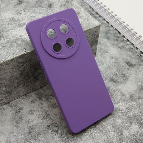 Zastitna silikonska maska (futrola) Pro Camera - Huawei Honor X9C/Magic 7 lite ljubicasta (MS).