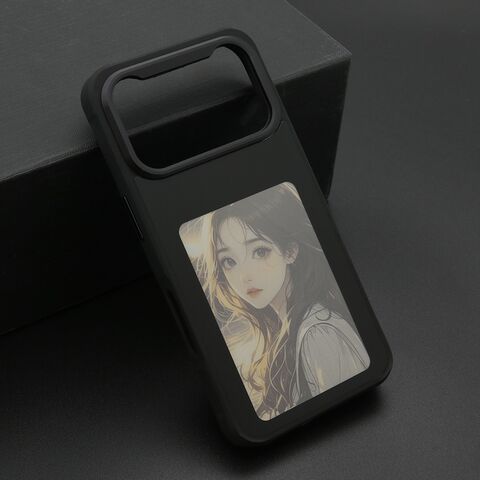 Zastitna maska (futrola) SMART COVER Corning Glass - iPhone 17 Pro crna (MS).