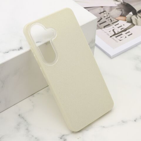 Zastitna maska (futrola) GLOW DUST - Samsung S941 Galaxy S26 5G bela (MS).