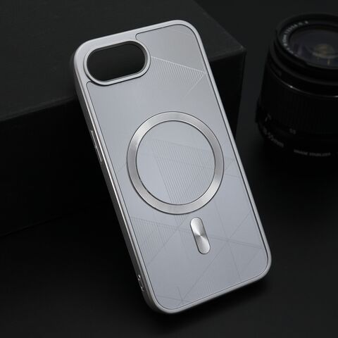 Zastitna maska (futrola) ZEN SHIELD MagSafe - iPhone 16e/17e (6.1) srebrna (MS).