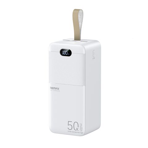 Univerzalna Back Up Baterija REMAX Piloteer 20W PD+22.5W 2.4A 50000mAh RPP-117 beli (MS).