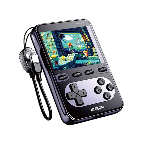 Univerzalna Back Up Baterija MagSafe Moxom MX-PB192 Mini game console PD20W + 15W wireless Type-C to Type-C 5000mAh crni (MS).