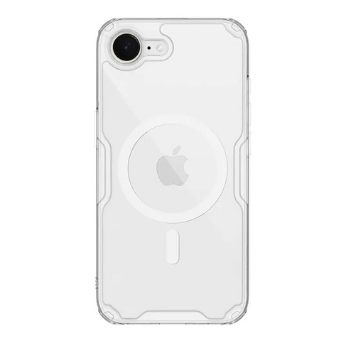 Zastitna maska (futrola) Nillkin Nature Pro Magnetic - iPhone 16e/17e 6.1 Transparent.