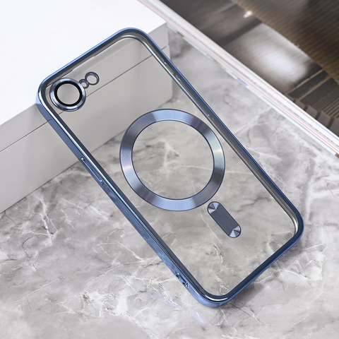 Zastitna maska (futrola) Magsafe Lux - iPhone 16e/17e svetlo plava.