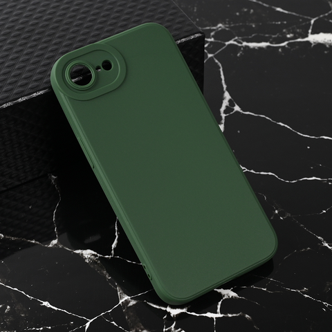 Zastitna maska (futrola) Teracell Giulietta - iPhone 16e/17e 6.1 mat zelena.