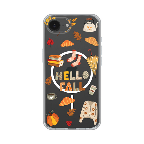 Zastitna maska (futrola) print Magsafe - iPhone 16e/17e 6.1 Hello Fall.