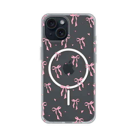 Zastitna maska (futrola) print Magsafe - iPhone 15 Cute Bows.