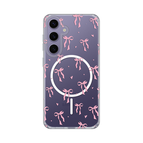 Zastitna maska (futrola) print Magsafe - Samsung S921B Galaxy S24 Cute Bows.