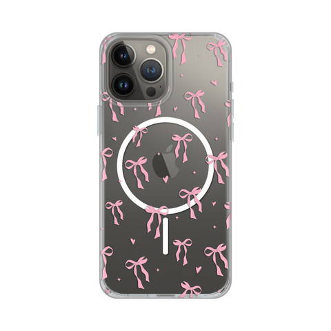 Zastitna maska (futrola) print Magsafe - iPhone 13 Pro Max 6.7 Cute Bows.