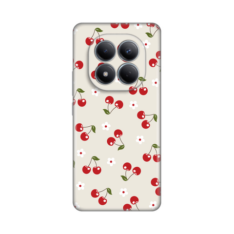 Zastitna silikonska maska (futrola) PRINT - Xiaomi Redmi Note 15 Pro 4G Cherry and Flowers.