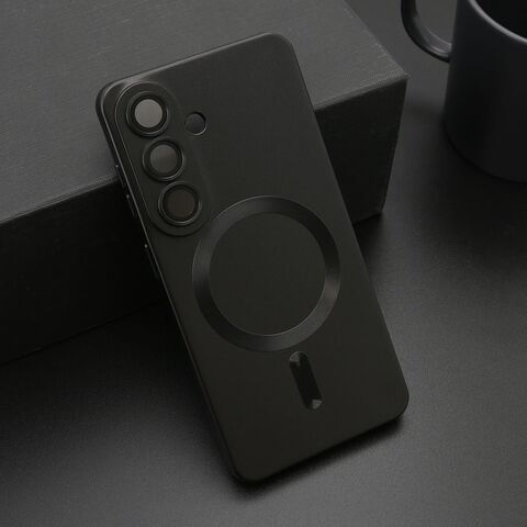 Zastitna maska (futrola) ELEGANT MAGSAFE - Samsung S941 Galaxy S26 5G crna (MS).