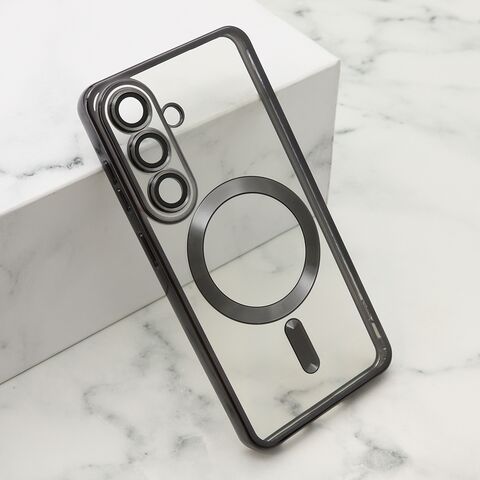 Zastitna maska (futrola) CAMERA PROTECT MAGSAFE - Samsung S941 Galaxy S26 5G crna (MS).