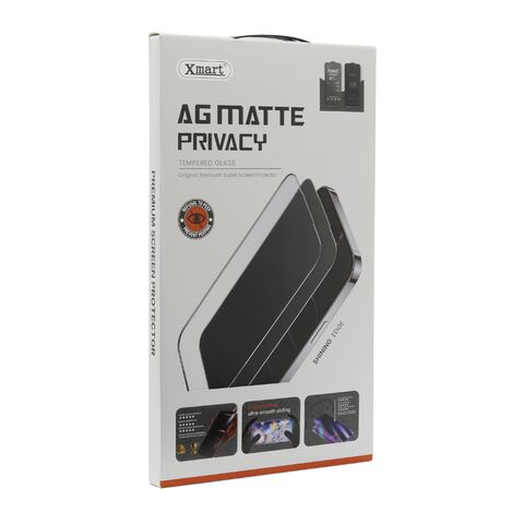 Staklena folija (zastitno kaljeno staklo) za ekran X mart AG mat PRIVACY Samsung S946 Galaxy S26 Plus 5G (MS).
