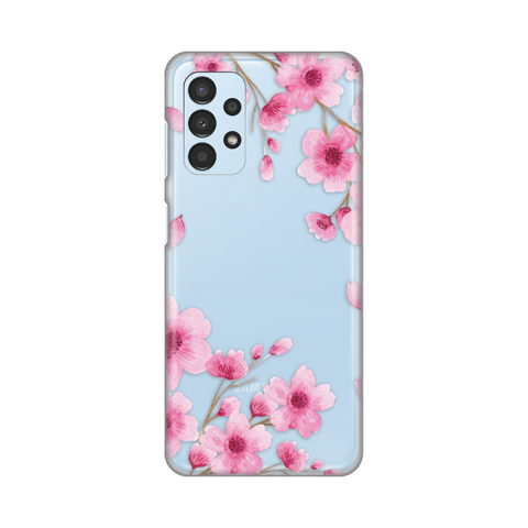 Zastitna ultra tanka (skin) maska / futrola PRINT - Samsung A135 Galaxy A13 4G Rose flowers.