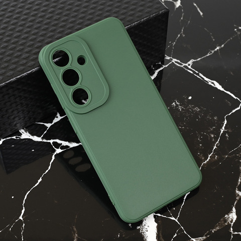 Zastitna maska (futrola) Teracell Giulietta - Samsung S931 Galaxy S25 mat zelena.