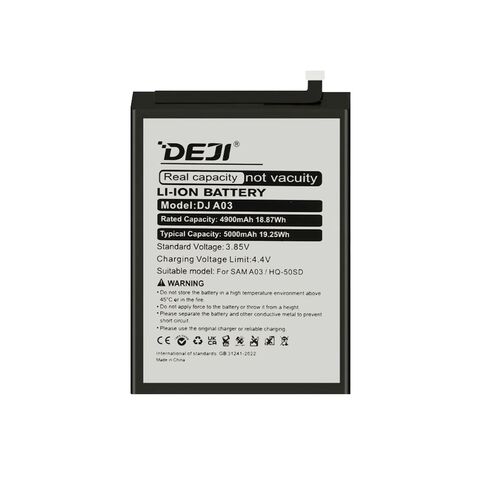 Baterija - Samsung A025F/A025G/A035F/A037F/A037G/A145F Galaxy A02s/A03/A03s/A14 4G (HQ-50SD) 4900mAh Deji (MS).