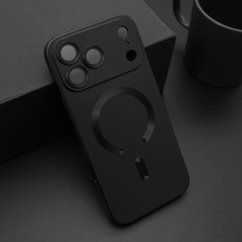 Zastitna maska (futrola) ELEGANT MAGSAFE - iPhone 17 Pro Max (6.9) crna (MS).