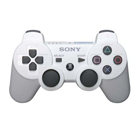 DualShock 3 Joypad for PS3 Ceramic beli (white) ORG (MS).