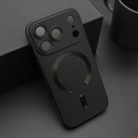 Zastitna maska (futrola) ELEGANT MAGSAFE - iPhone 17 Pro crna (MS).