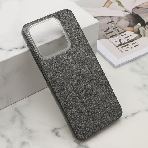 Zastitna maska (futrola) GLOW DUST - Huawei Honor X7d/Honor Smart 400 4G crna (MS).