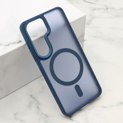 Zastitna maska (futrola) SILKY MAGSAFE II - Samsung S941 Galaxy S26 5G plava (MS).