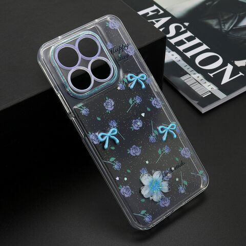 Zastitna maska (futrola) WHISPER - Huawei Honor X7d/Honor Smart 400 4G plava (MS).