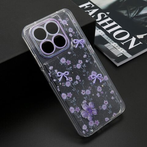 Zastitna maska (futrola) WHISPER - Huawei Honor X7d/Honor Smart 400 4G ljubicasta (MS).