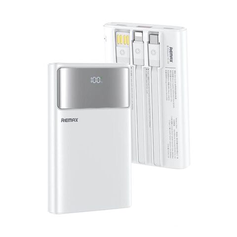 Univerzalna Back Up Baterija REMAX FC-03 LED Light PD 20W + QC 22.5W 10000mAh beli (MS).