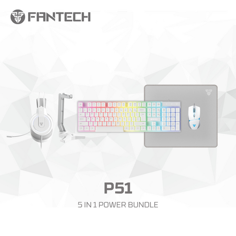 Combo set Gaming Fantech P51 Power 5u1 Space Edition.