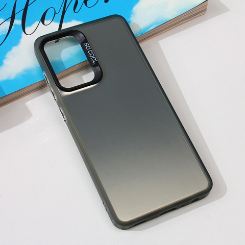 Zastitna maska (futrola) providna - Samsung A525 Galaxy A52 4G/A526 Galaxy A52 5G/A528B Galaxy A52s 5G crna.