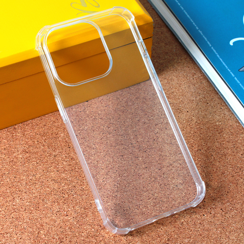 Zastitna maska (futrola) Transparent Ice Cube - iPhone 15 Pro 6.1.