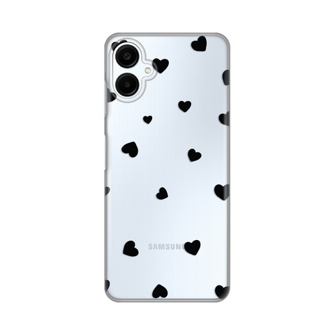 Zastitna ultra tanka (skin) maska / futrola PRINT - Samsung A065F Galaxy A06 Hearts.