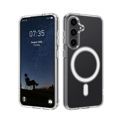 Zastitna maska (futrola) Magsafe - Samsung S921B Galaxy S24 Transparent.
