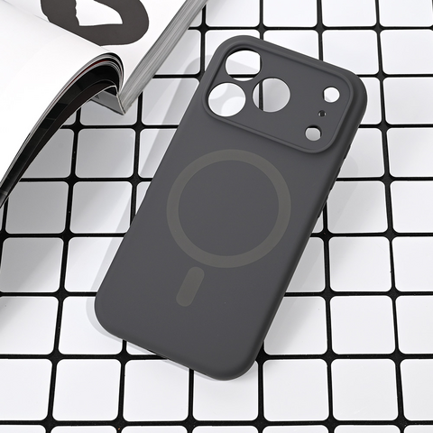 Zastitna maska (futrola) Magsafe Pure color - iPhone 17 Pro siva.