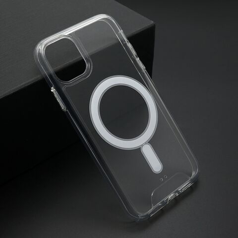 Zastitna maska (futrola) STANDARD MagSafe - iPhone 11 (6.1)providna (bela) (MS).