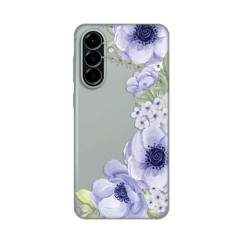 Zastitna ultra tanka (skin) maska / futrola PRINT - Samsung A576 Galaxy A57 5G Blue Roses.