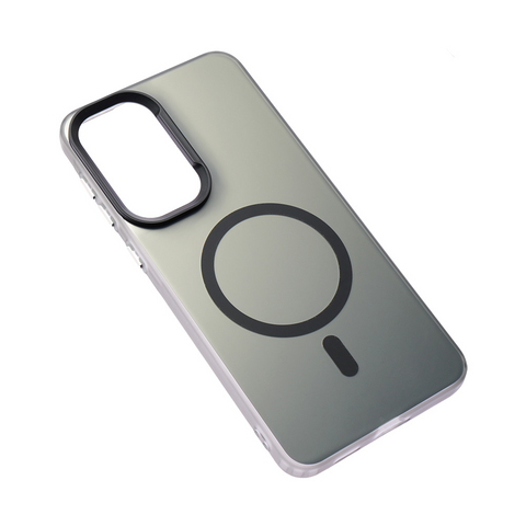 Zastitna maska (futrola) Magsafe providna - Samsung A576 Galaxy A57 5G crna.