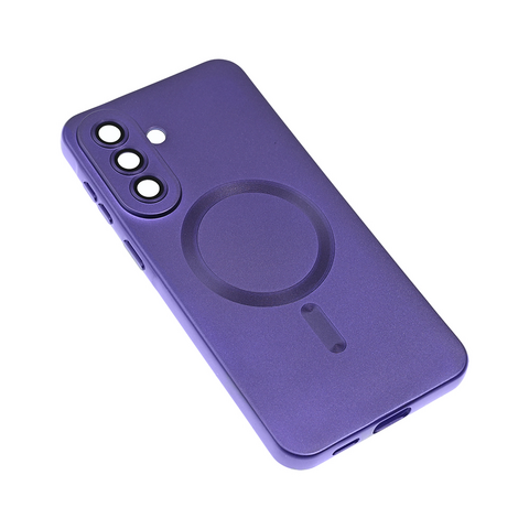 Zastitna maska (futrola) Magsafe Chrome - Samsung A576 Galaxy A57 ljubicasta.