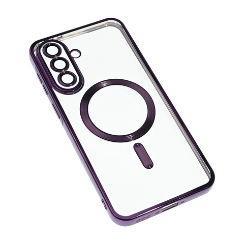 Zastitna maska (futrola) Magsafe Lux - Samsung A576 Galaxy A57 5G ljubicasta.